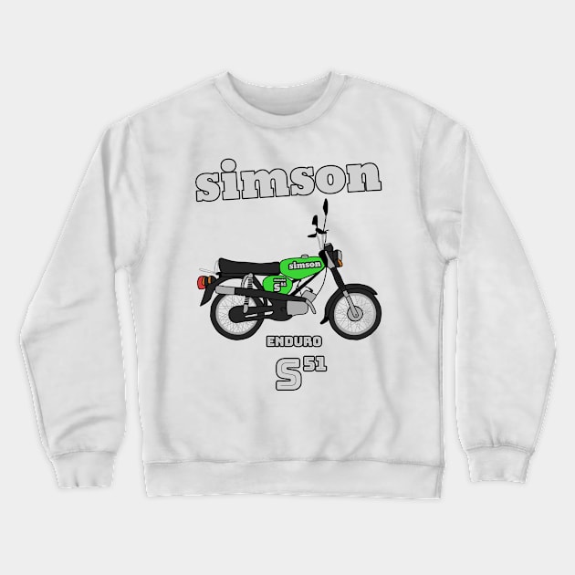 simson Crewneck Sweatshirt by Ntdesignart